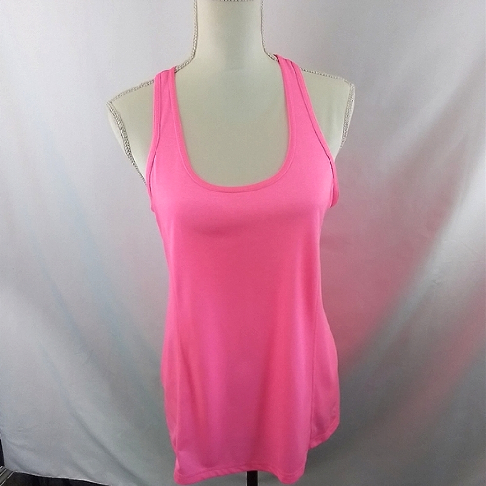 DANSKIN NOW Pink Activewear Racerback Tank Top 9